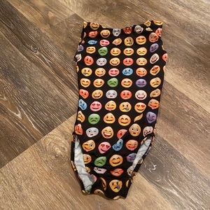 Gymnastics emoji Leotard adult small